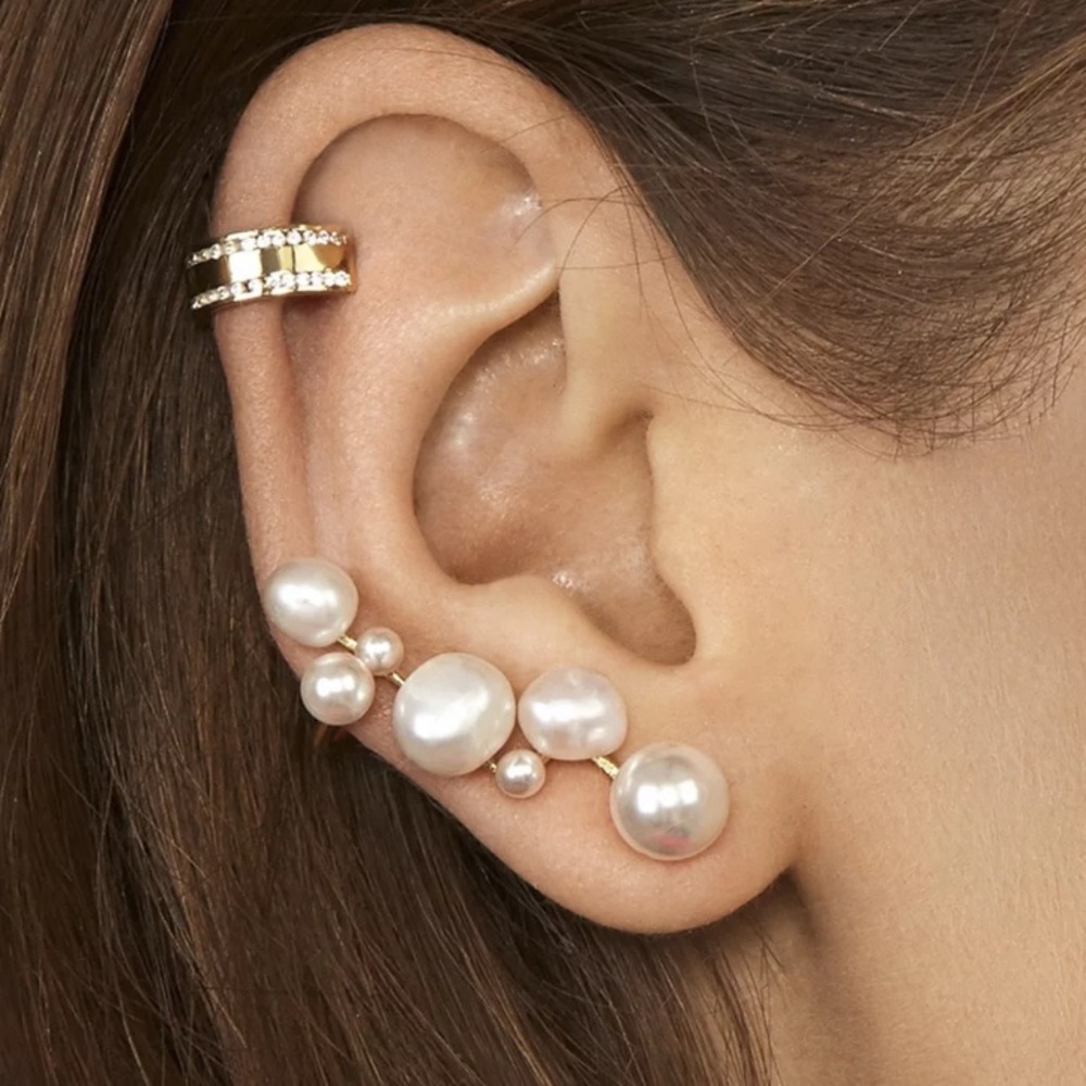 Baublebar Pearl Climber Earrings!